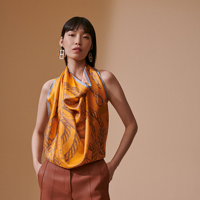 Della Cavalleria double face scarf 90 | Hermès Mainland China